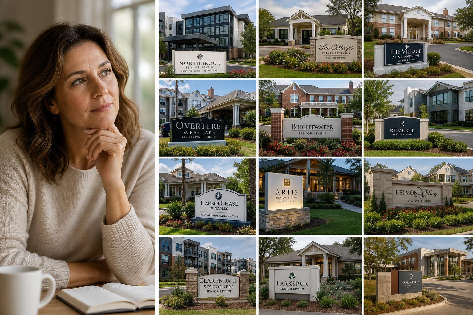 Variety of memory care communities - large facilities, cozy homes, and everything in between